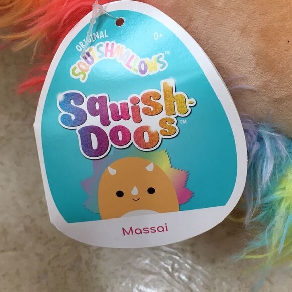 NEW WITH TAGS LARGE SQUISHMALLOW MASSAI‎ - Picture 3 of 6